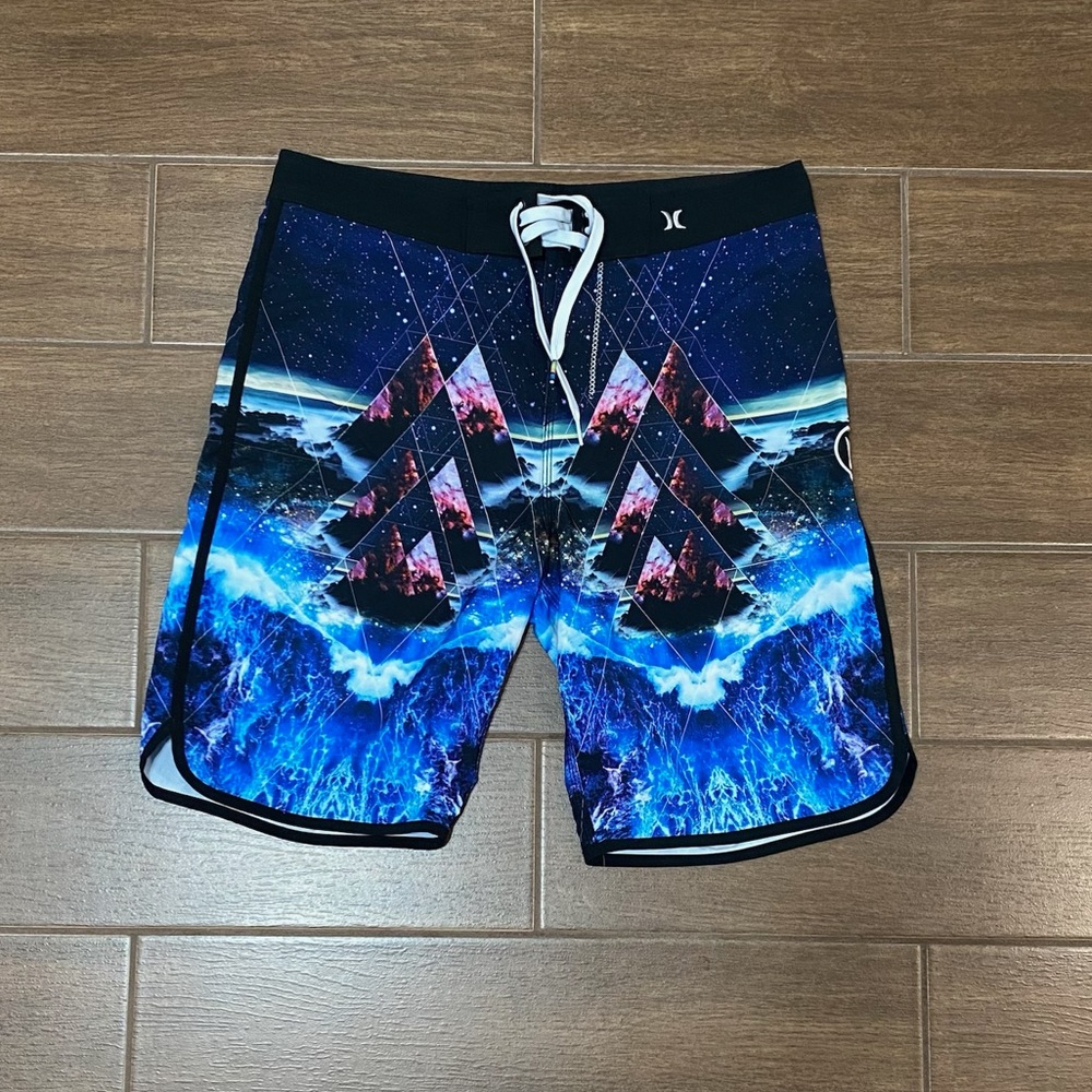 Hurley Multicolored Swim Trunks